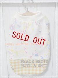 スプラッシュ×チェックタンク　イエロー　 *S24*