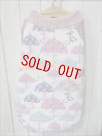 キルトアンブレラ　ピンク×ブルー　*DL9*