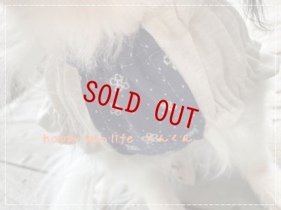 画像3: フラワードット　ネイビー