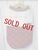 画像: アラン×キルトチェック　レッド　タンク　*DL7*