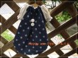画像1: フラワードット　ネイビー